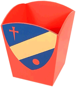 Shield Waste Paper Bin