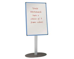 Unbranded Shield whiteboard stands