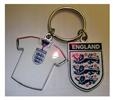 Unbranded Shirt and 3 Lions shield Keyrings: Approx 3and#39;and39;