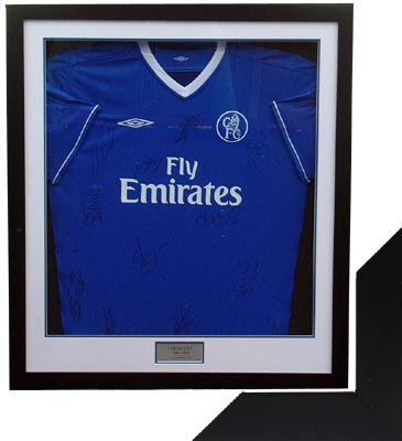 Unbranded Shirt Framing - Black Wood Surround