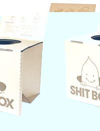 Unbranded Shit Box (10 x Spare bags)