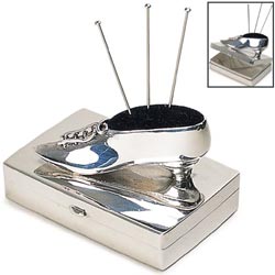 Everyone likes shoes. Here is a little silver swee