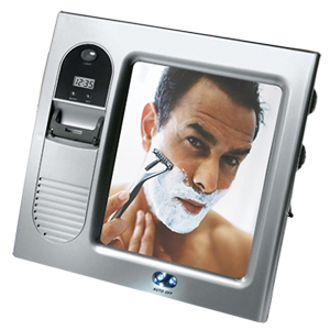 Unbranded Shower Shaving Mirror with Radio