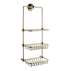 Unbranded Shower Tidy in Antique Gold Finish