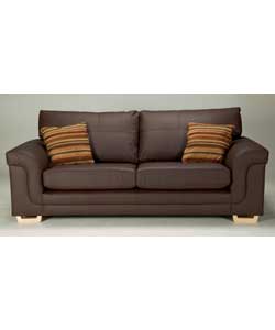 Sicily Large Sofa Chocolate