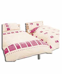 Sicily Plum Single Duvet Cover Set