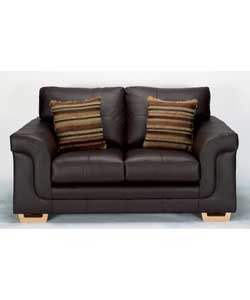 Sicily Regular Sofa - Chocolate