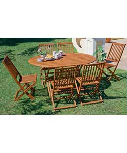 Sienna 6 Seater Patio Set