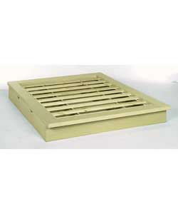 Sienna Oak Double Bedstead with 2 Drawers - Frame Only