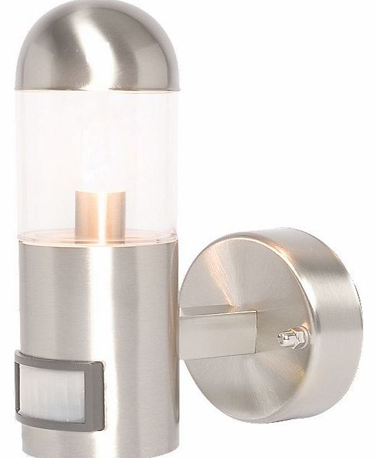 Unbranded Sigma Brushed Stainless Steel Wall Light with