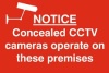Sign Concealed CCTV