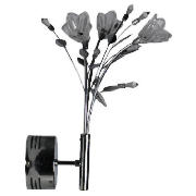 Unbranded Signa Krystal 3 light Wall Light