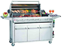 Signature Stainless Steel Gas Barbecue - 6 Burner