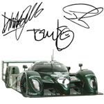 Signed Bentley Speed 8 Le Mans 2003 - Smith- Capello- Kristensen
