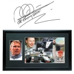 Signed Mika Hakkinen photo set