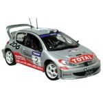 Signed Peugeot 206 WRC 2002 Marcus Gronholm