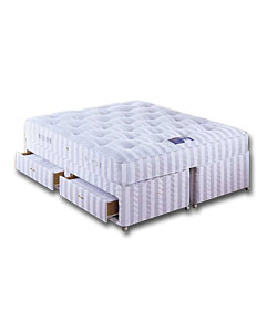 Silentnight Micracoil Latex Super King Size Divan