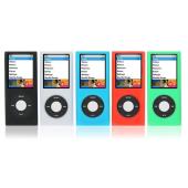 Protect your new iPod Nano 4 with these funky and practical cases. Five vibrant colours in a single 