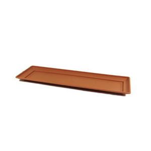 Unbranded Sill Tray Terracotta 18 x 57cm