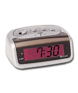 Silver Monarch LED Alarm