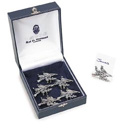 Silver Pheasant Place Card Holders