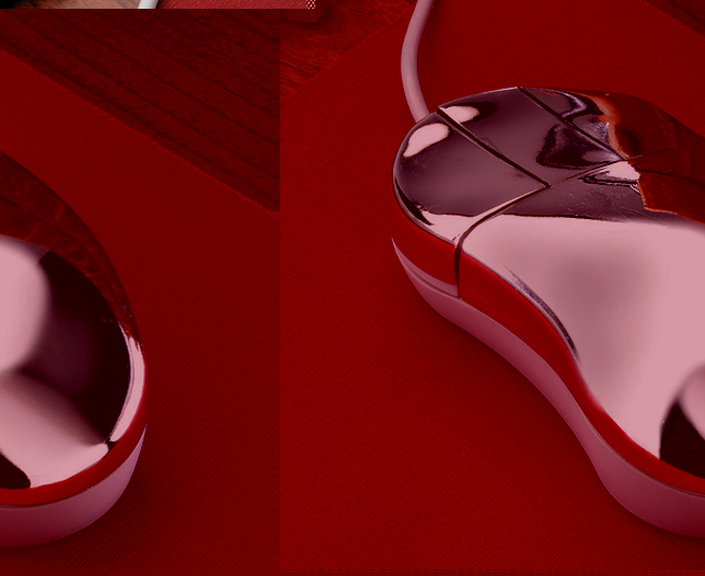 Unbranded Silver-Plated Mouse