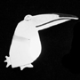 Silver Wild-Life Tango The Toucan Brooch