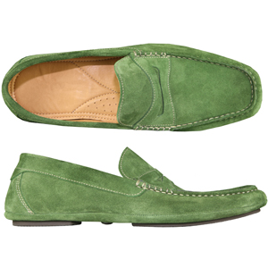 Unbranded Sim - Green Suede