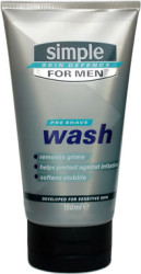 Simple Skin Defence Pre Shave Wash 150ml