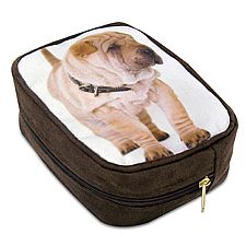 The perfect designer gift for any glamour puss who has it all...her own unique make-up bag!