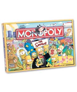 Play Monopoly with the characters from The Simpson