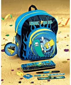 Simpsons Backpack and Stationery Set