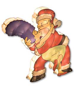 Simpsons; Indoor Merry Kissmas Silhouette