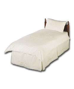 Single Duvet Cover Set - Cream