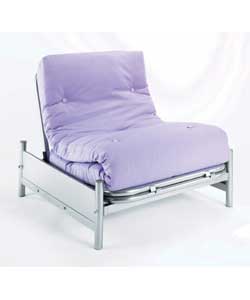 Single Metal Futon - Lilac