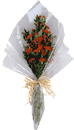 Single Rose In Traditional Bouquet