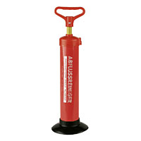 Clear blockages in sinks and baths quickly. Injects high pressure water