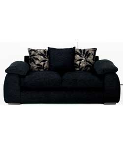 Unbranded Siobhan Regular Sofa - Black