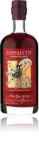 Unbranded Sipsmith Vintage Sloe Gin 2009 50cl Bottle