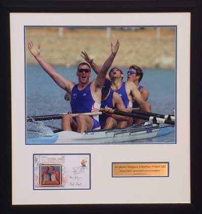 Unbranded Sir Steven Redgrave and Matthew Pinsent signed Presentation