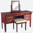 Siren Brazilian hardwood dressing table set