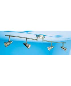 Sirius 4 Spotlight Metal Bar. - Chrome Finish
