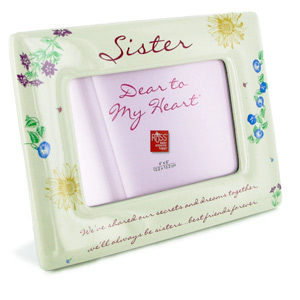 Unbranded Sister Dear To My Heart Photo Frame