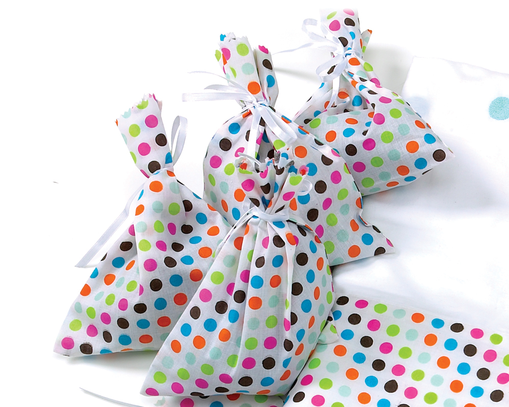 Fairtrade party bags that make a refreshing change from paper - and the added advantage is that they