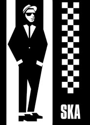 Ska Man Keyring