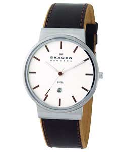 Unbranded Skagen Gents Black Strap Watch