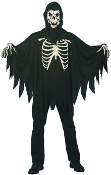Skeleton Costume White Bones