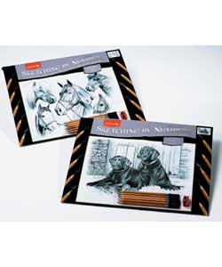 Sketching by Numbers Twin Pack
