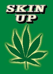 Skin Up (Green) Keyring