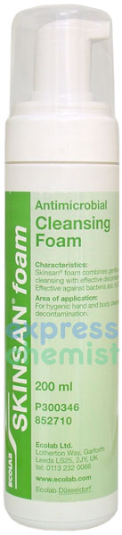 Unbranded Skinsan Cleansing Foam 200ml